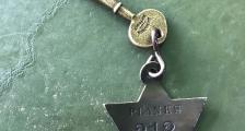 An old hotel key