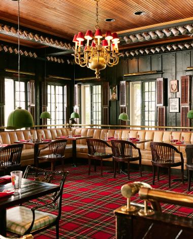 Inside Dining at Jockey Club on Mackinac Island