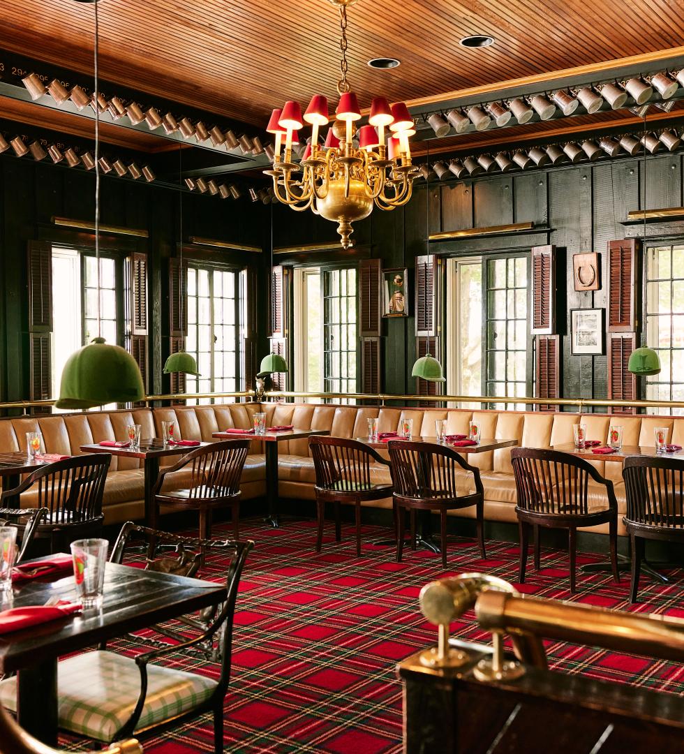 Inside Dining at Jockey Club on Mackinac Island