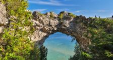 Arch Rock at Mackinac Island