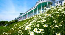 Grand Hotel view from front lawn