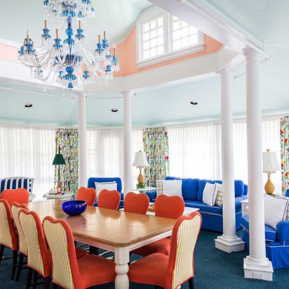 Masco Cottage living room and dining