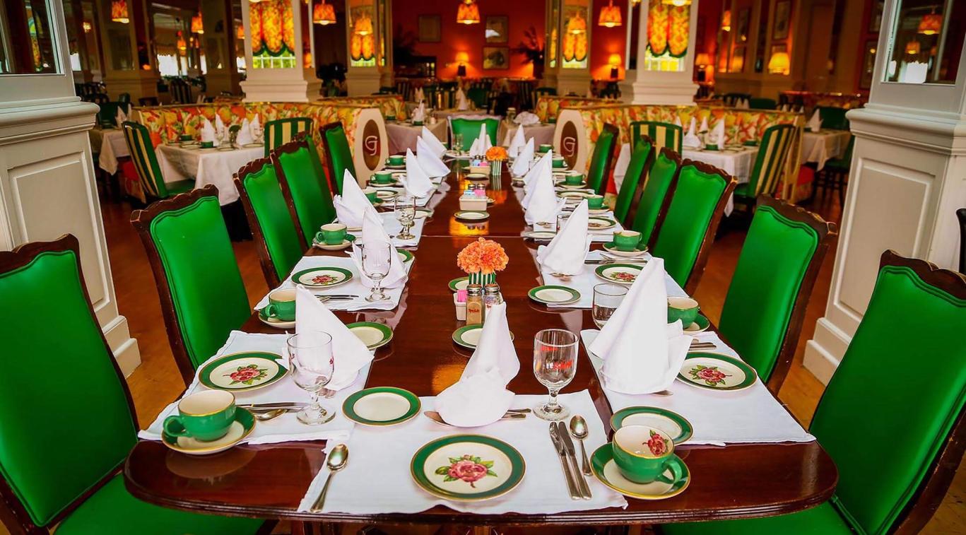 Main Dining Room with long table