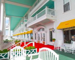Large doors on the front porch