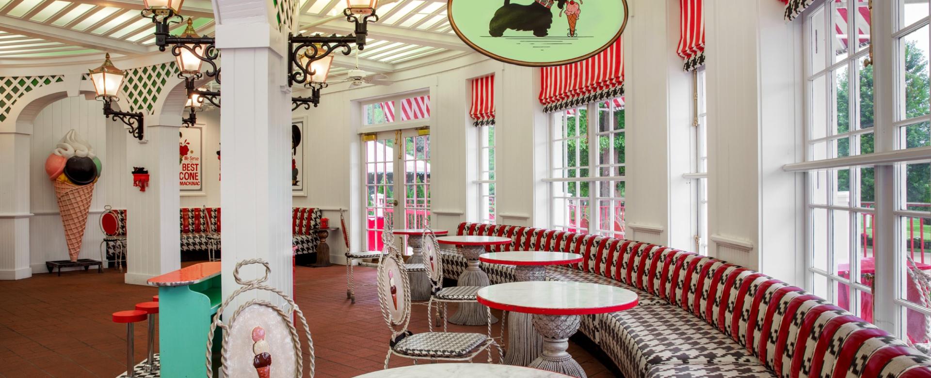 PJ's Ice Cream Parlor, Resort Dining in PA