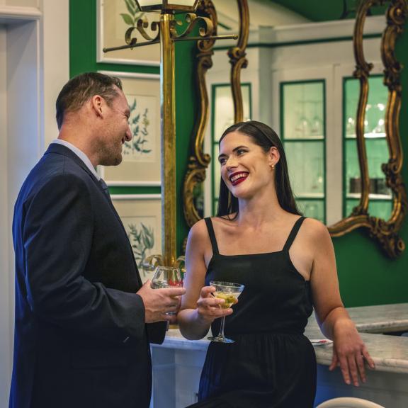 Cocktails at Geranium Bar