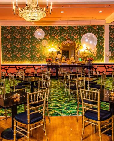 Terrace room venue