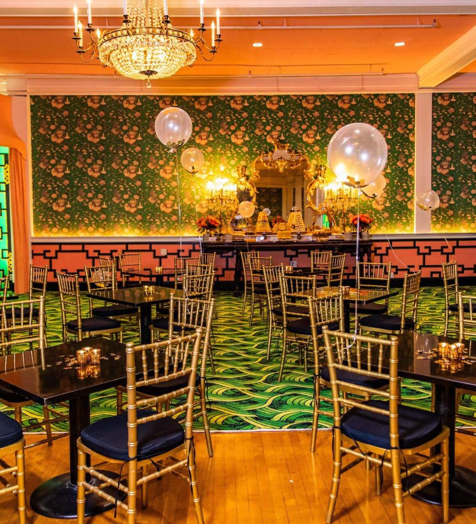 Terrace room venue