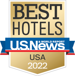 Best Hotels in USA 2022 Award from U.S. News & World Report