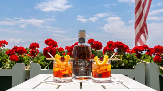 Old Fashioned 1887 Grand Bourbon and Rye