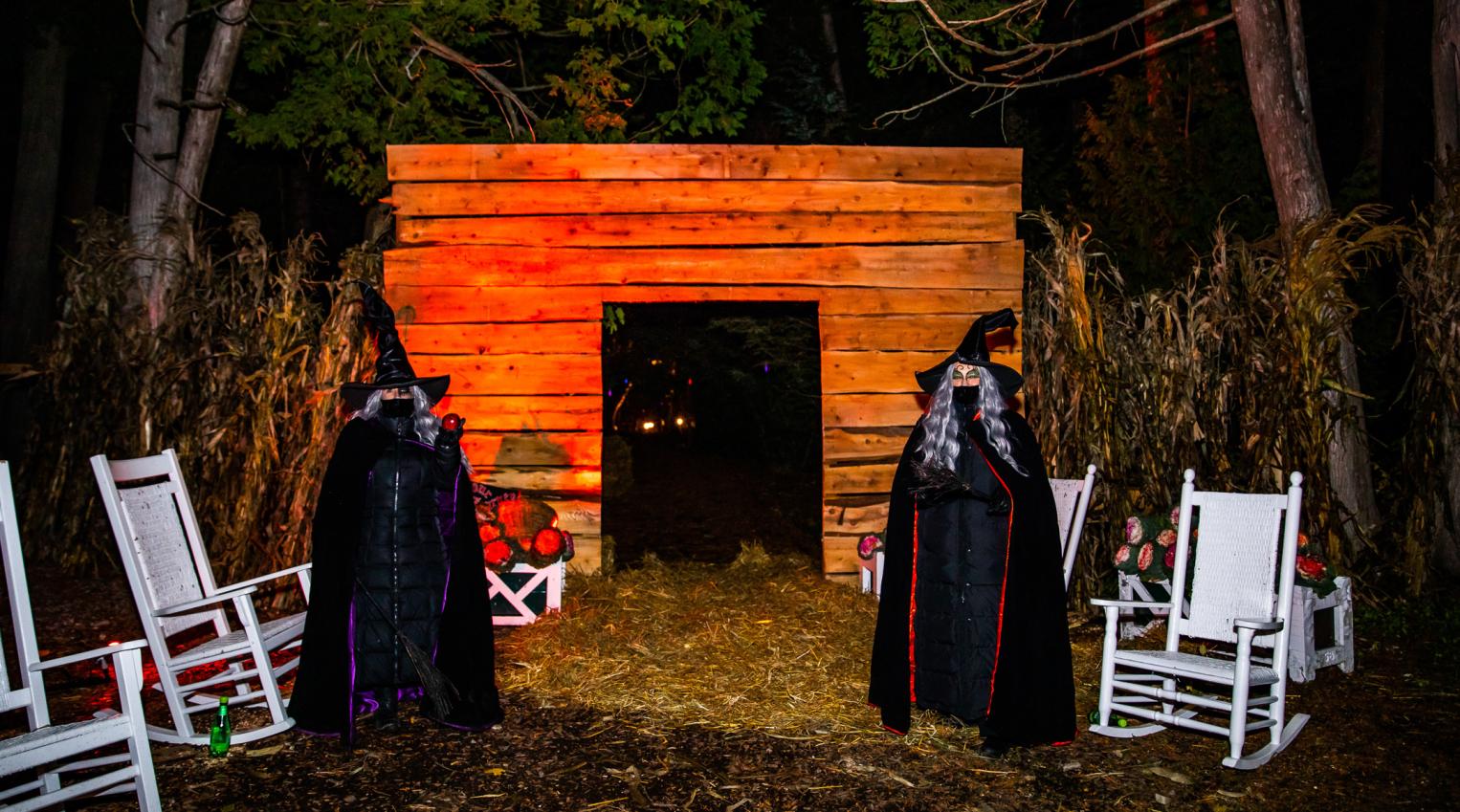 The Haunted Maze and Trail at Grand Hotel.