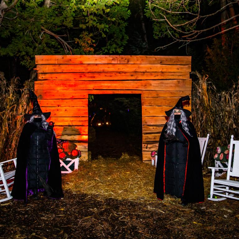 The Haunted Maze and Trail at Grand Hotel.